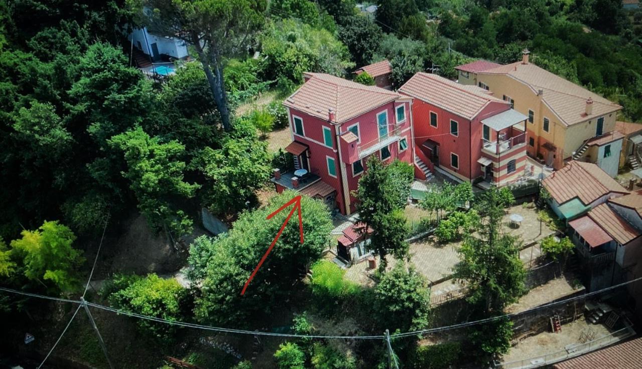 Willa La Casa Rossa Arcola Con Vista Zewnętrze zdjęcie
