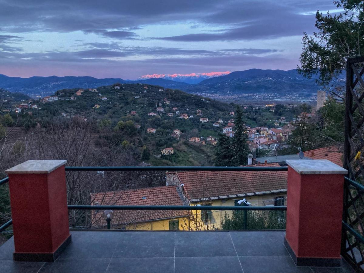 Willa La Casa Rossa Arcola Con Vista Zewnętrze zdjęcie