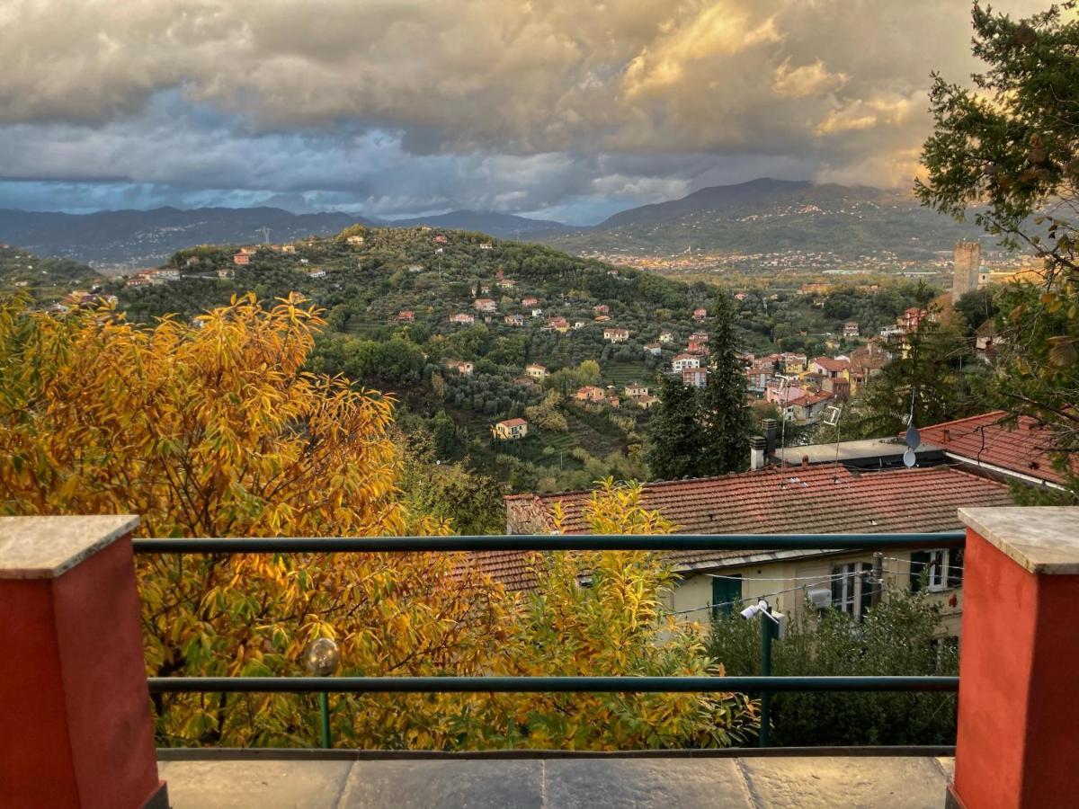 Willa La Casa Rossa Arcola Con Vista Zewnętrze zdjęcie
