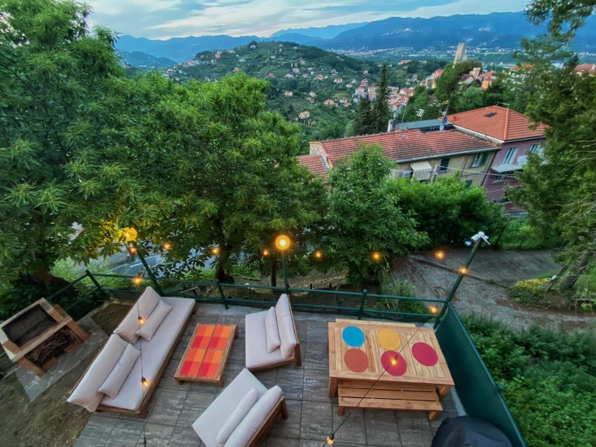 Willa La Casa Rossa Arcola Con Vista Zewnętrze zdjęcie