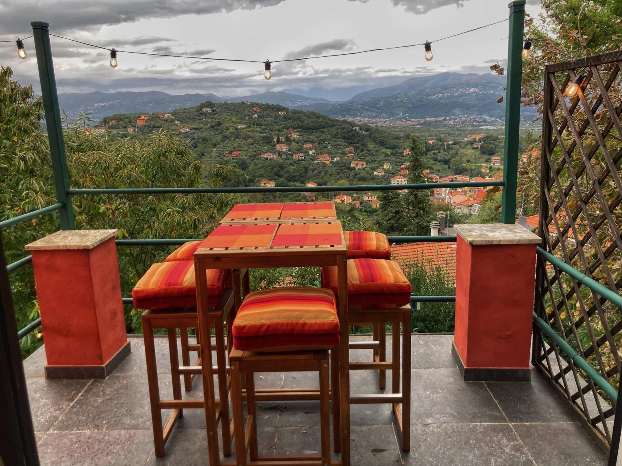 Willa La Casa Rossa Arcola Con Vista Zewnętrze zdjęcie