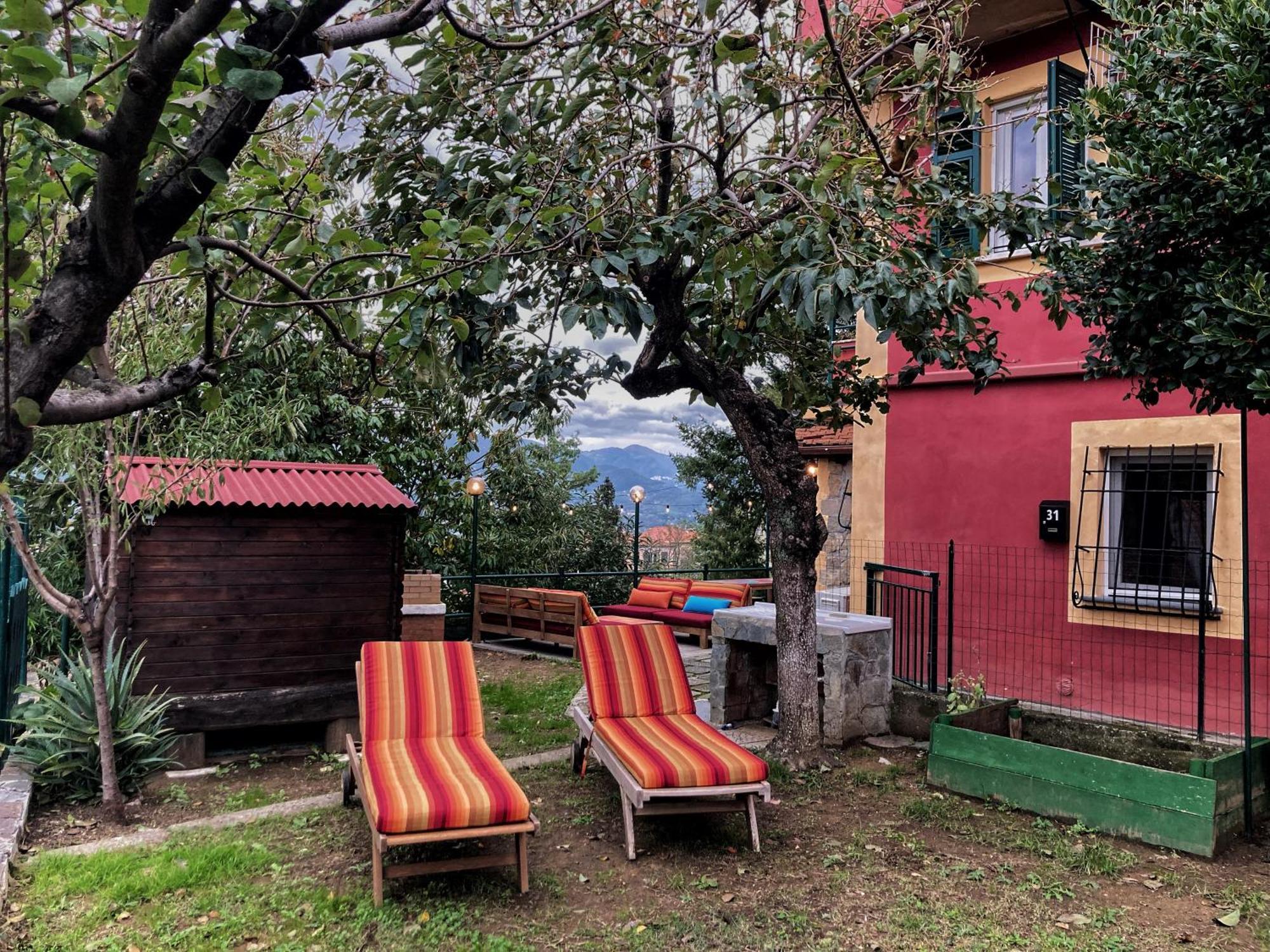 Willa La Casa Rossa Arcola Con Vista Zewnętrze zdjęcie